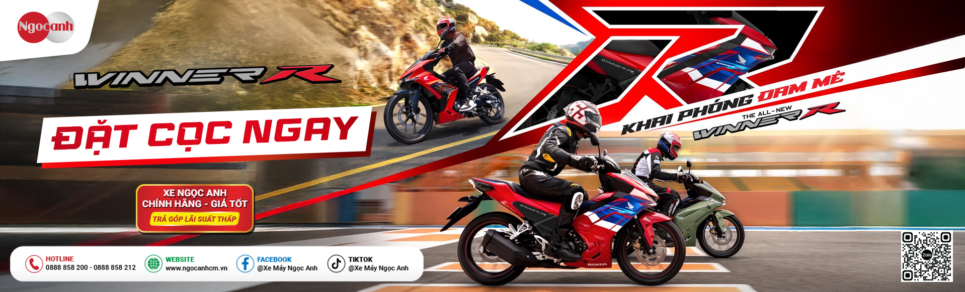 ĐẶT CỌC NGAY – SIÊU PHẨM MỚI HONDA WINNER R – TỐC ĐỘ BẢN LĨNH